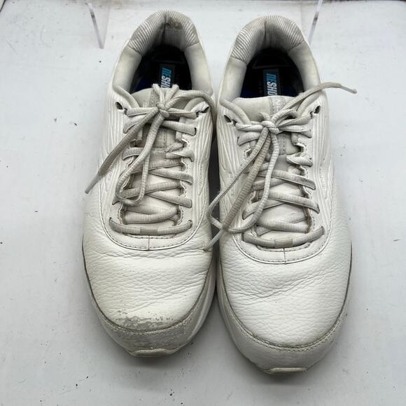 Brooks Addiction Walker Shoe Womens 10 D Wide White Support Walking Stability ** - Picture 4 of 10